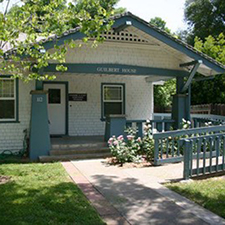 "exterior of gilbert house"