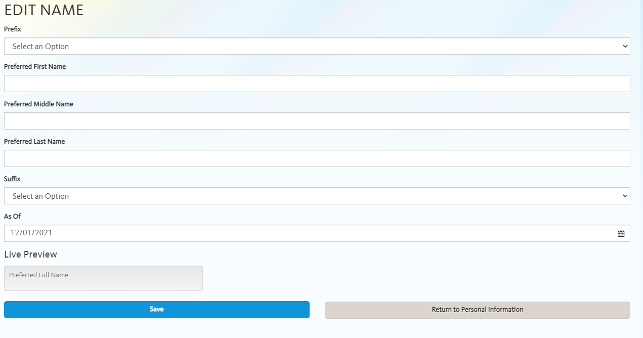 Screen-capture of a UCPath webform.