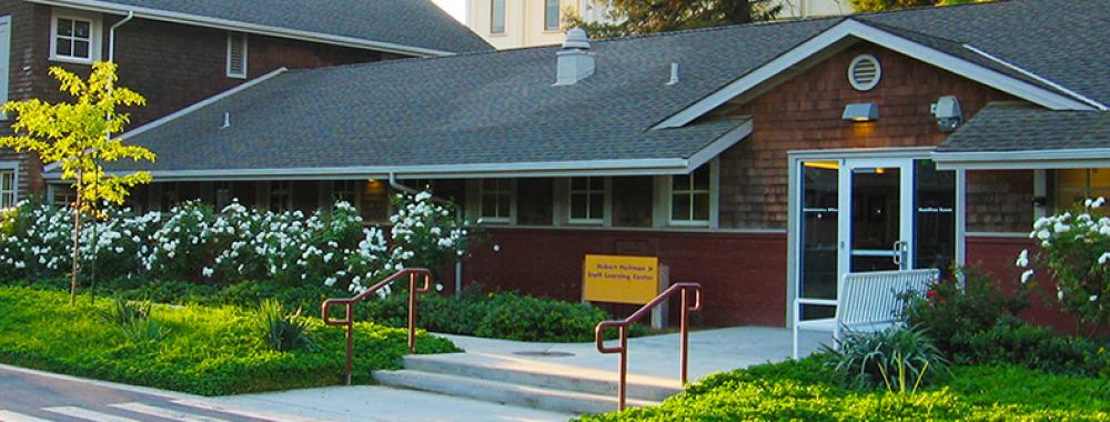 exterior of the heitman learning center