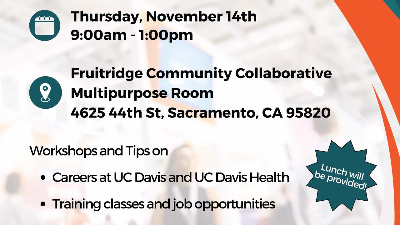 Career and Resource Fair Flyer