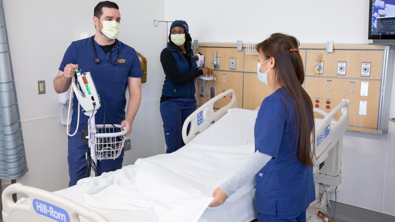 nurses in room
