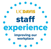UC Davis Staff Experience Improving our Workplace logo