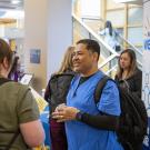 Employees are welcomed with a Resource Fair. 