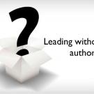 Leading without authority