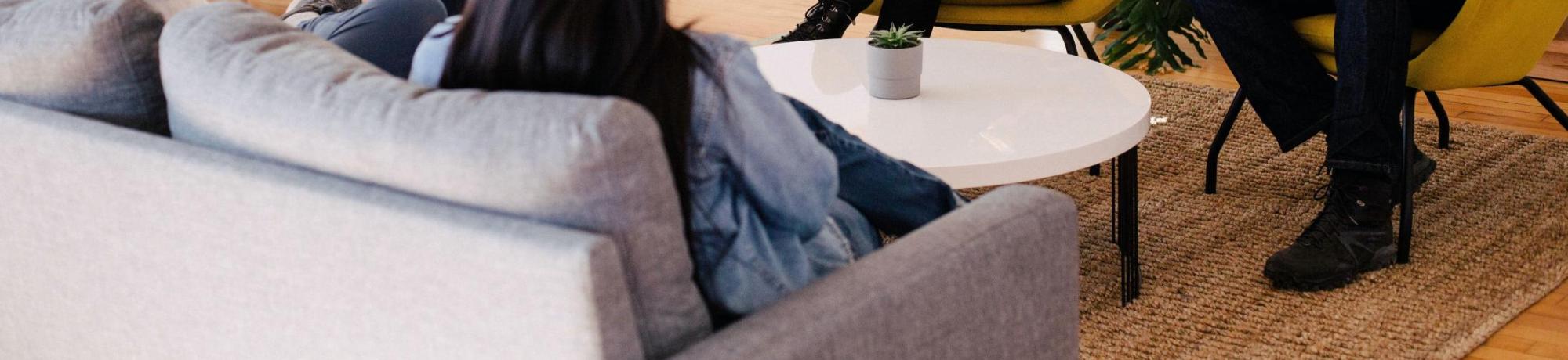 People in a meeting.